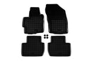 Covorașe din cauciuc Rezaw-Plast pentru Peugeot 4007 (2007-2014), 4 părți, negru