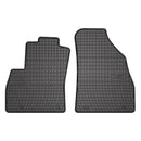Covorașe din cauciuc Frogum pentru Peugeot Bipper (2007-2017), 2 bucăți, negru