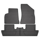 Covorașe de cauciuc Frogum pentru Peugeot 5008 (2009-2017), 4 părți, negru