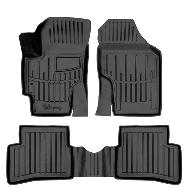 3D гумени стелки Stingray за Hyundai Accent (MC) (2006-2010) 5 части черни - Avtozona