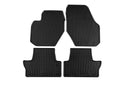 Covorașe din cauciuc Petex pentru Volvo S60 (2010-2018), 4 bucăți, negru