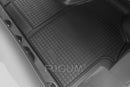 Covorașe din cauciuc Rigum pentru Peugeot Expert / E-Expert (2020+), 2 sau 3 locuri, 3 părți, negru