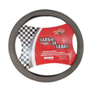 Калъф за волан на камион - Сив с изчистен дизайн - Avtozona