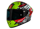 Каска MT KRE + Carbon Sergio Garcia A3 Matt Fluo Yellow - Avtozona