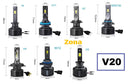 LED система -V20 canbus-H7 -100W (2 бр.) - Avtozona