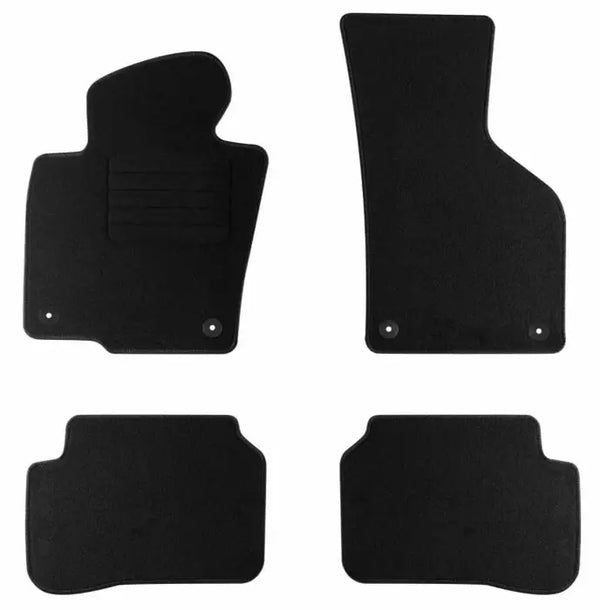 Мокетни стелки Rigum за VW Passat B6/B7 (2005-2010) С кръгли отвори - Avtozona