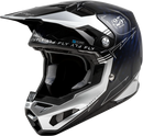 МОТОКРОС КАСКА FLY RACING FORMULA SMART CARBON LEGACY-BLUE/SILVER - Avtozona