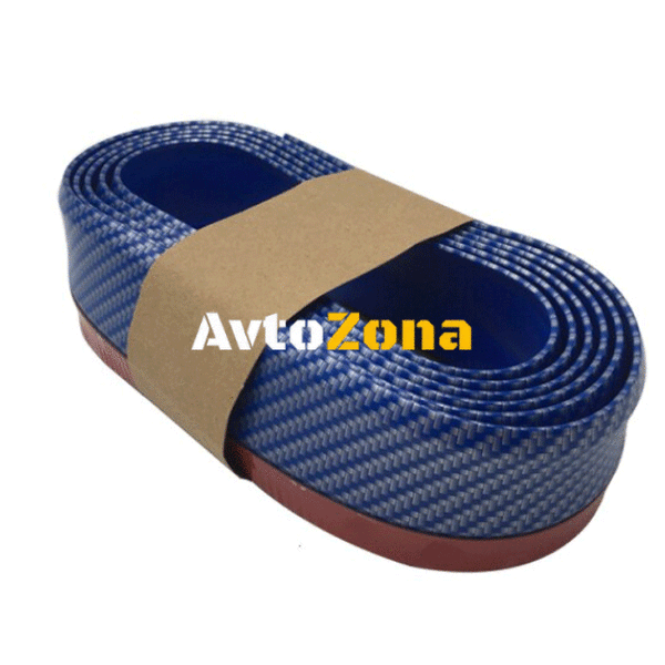 Спойлер за броня – Син карбон (2.50 м) - Avtozona