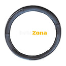 Универсален калъф за волан - Черно/Сиво 38 см - Avtozona