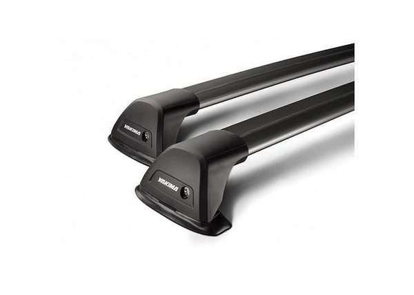 Напречни греди YAKIMA Flush Black за Ford Focus (2008–2010) с 5 врати, хечбек – черни, алуминиеви, аеродинамични