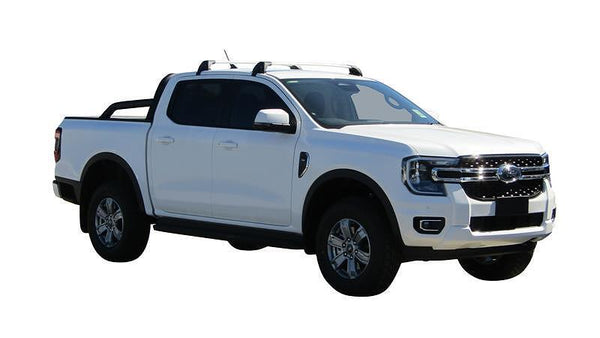 Напречни греди YAKIMA Flush за Ford Ranger Raptor Double Cab (2022+) – сиви, алуминиеви, супер аеродинамични