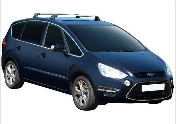 Напречни греди YAKIMA Flush за Ford S-Max (2006–2014) – сиви, алуминиеви, супер аеродинамични