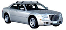 Напречни греди Yakima Flush Black за Chrysler 300C Sedan с 4 врати
