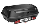 Автобокс за монтаж на теглич HAPRO BOXER L Hexagon Black 420 литра – Черен мат