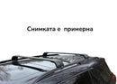 Напречни греди Nordrive Silenzio CX NK401RB0606 за Dacia Dokker (2021+) с надлъжни греди – черни алуминиеви, аеродинамични