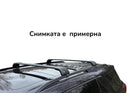 Напречни греди NORDRIVE Silenzio CX NK401RB0505 за Dacia Jogger (2021+) с надлъжни греди – черни