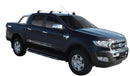 Напречни греди YAKIMA Flush Black за Ford Ranger Double Cab (2012–2021) – черни, алуминиеви, супер аеродинамични