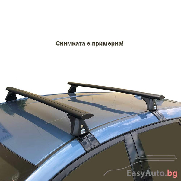 Напречни греди CRUZ Airo T за Fiat 500X с гол таван – сиви