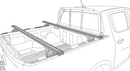 Напречни греди YAKIMA TrimHD за Ford Ranger Rear Cargo (2022+) – черни, алуминиеви, подсилени