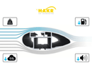 Напречни греди HAKR AERO за Fiat Bravo без надлъжни греди – черни