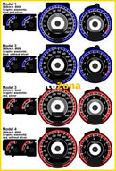 Плазмени циферблати за табло за SUBARU FORESTER (2002-2008) - Avtozona