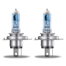 1 бр. Халогенна крушка Osram H4 Cool Blue Intense – 12V 55W бяла/синя светлина - Avtozona