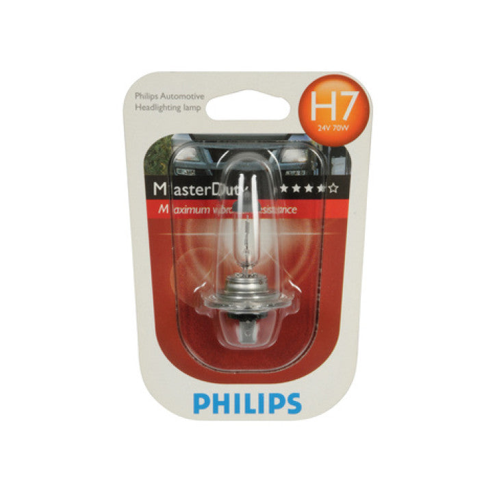 1 брой халогенна крушка H7 Х7 24V 70W Philips - Avtozona