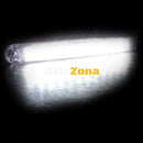 1 брой ЛЕД LED Бял Диоден Маркер Габарит Токос със 12 светодиода за камион ремарке бус ван каравана платформа 12V - Avtozona