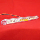 1 брой ЛЕД LED Бял Диоден Маркер Габарит Токос със 12 светодиода за камион ремарке бус ван каравана платформа 12V - Avtozona