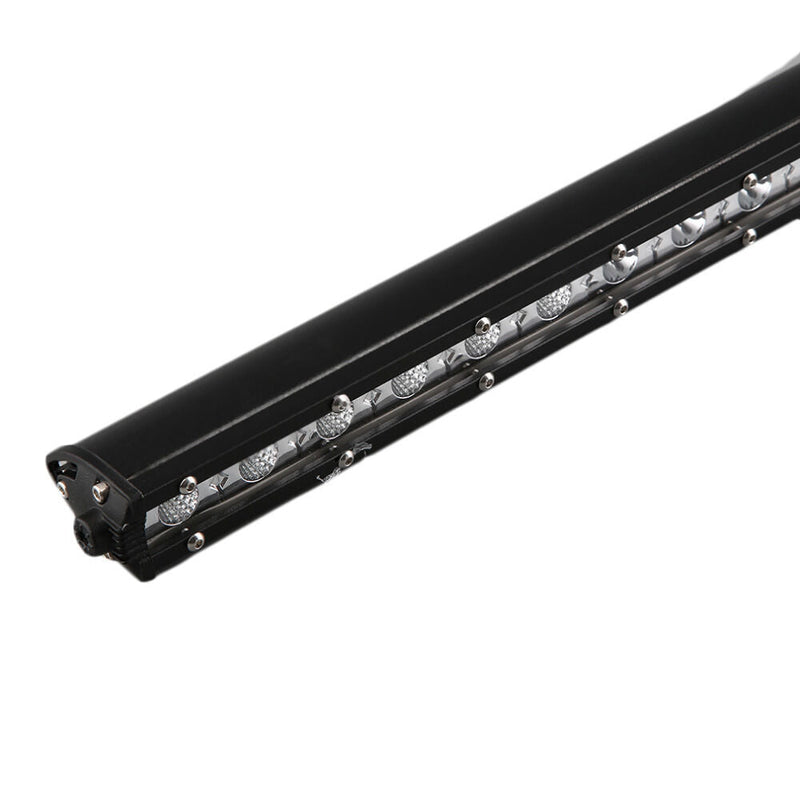 112см 126W Slim Слим Едноредов Мощен Led Bar Лед Диоден Бар Прожектор 12-24V - Avtozona