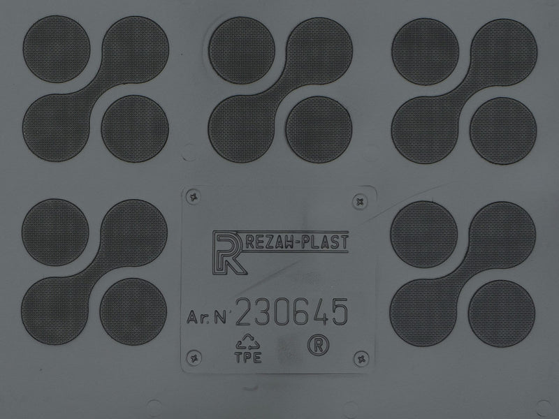 Suport portbagaj Rezaw-Plast pentru Hyundai Kona I Electric Crossover (2018 +) cu podea unică și compartiment