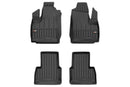 3D Гумени стелки Frogum за Fiat Doblo (2000-2010), 4 части, черни