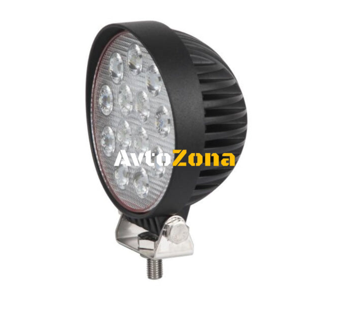 12См 39W Супер Мощен Кръгъл PRO Led Диоден Халоген Лед Лампа Прожектор 12V 24V - Avtozona