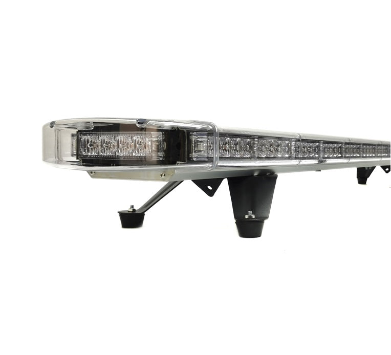 12V 24V Лед Led Диодна Мощна Аварийна Сигнална Лампа Буркан 140 см 10 режина Бяло Стъкло За Пътна Помощ Платформа Снегорин и др. - Avtozona