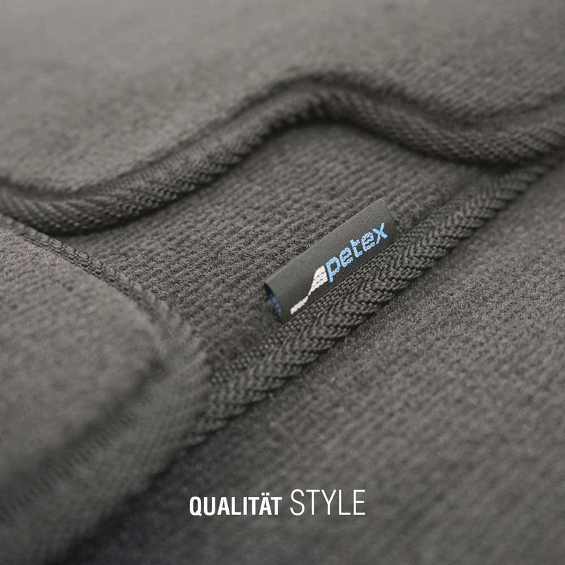 Мокетни стелки Petex за BMW Z4 G29 (2019+) Style – 2 части, черни