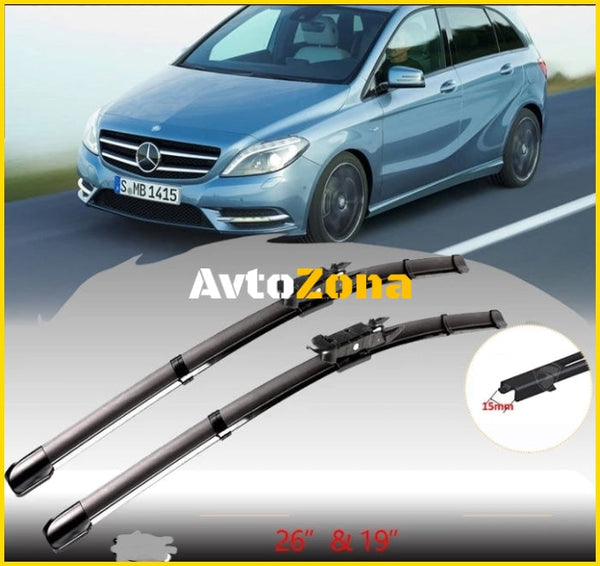 Комплект 2бр Предни чистачки за Mercedes B Class W246 - Avtozona