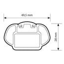 Напречни греди Nordrive EVOS ALUMIA за Alfa Romeo Giulietta