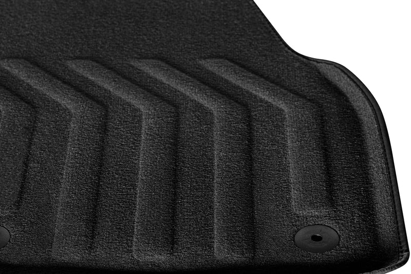 3D Мокетни стелки Gumarny Zubri за Audi Q3 (2018+) 4 части, черни