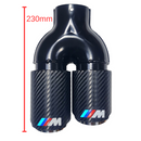 Vârf de eșapament dublu BMW M - Carbon (stânga)