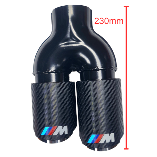 Vârf de eșapament dublu BMW M - Carbon (dreapta)