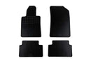 Covorașe din cauciuc Rigum pentru Peugeot 508 sedan, SW (2011+), 4 părți, negru