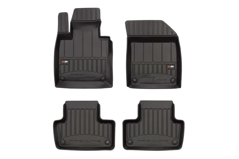 3D гумени стелки Frogum за Volvo XC60 (2017 +) – 4 броя, черни