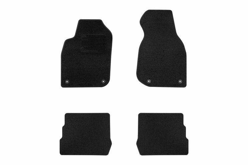 Мокетни стелки Rigum за Audi A6 (2000–2004), 4 части, черни