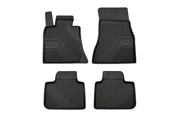 2.5D Гумени стелки Frogum №77 за BMW Серия 6 G32 GT (2017+) – 4 части, черни