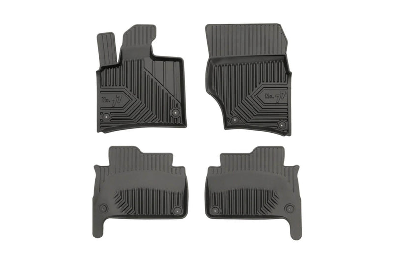 2.5D Гумени стелки Frogum №77 за Audi Q7 (2006–2015), 4 части, черни
