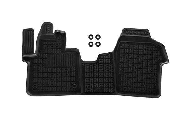 Covor de cauciuc Rezaw-Plast pentru Peugeot Expert (2016+) - 1 parte, negru