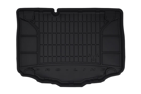 Covoraș de portbagaj din cauciuc Frogum pentru Citroen C3 (2002-2009) - poziția inferioară a portbagajului