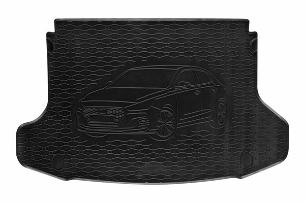 Covor de cauciuc Rigum pentru Hyundai i30 Fastback (2018+) cu imprimare auto 3D