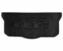 Covoraș de portbagaj din cauciuc Rigum pentru Citroen C1, Peugeot 108, Toyota Aygo (2014+) - cu imprimare 3D, negru