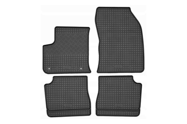 Gumeni stelki Rigum pentru Peugeot E-2008 (2020+), 4 părți, niello